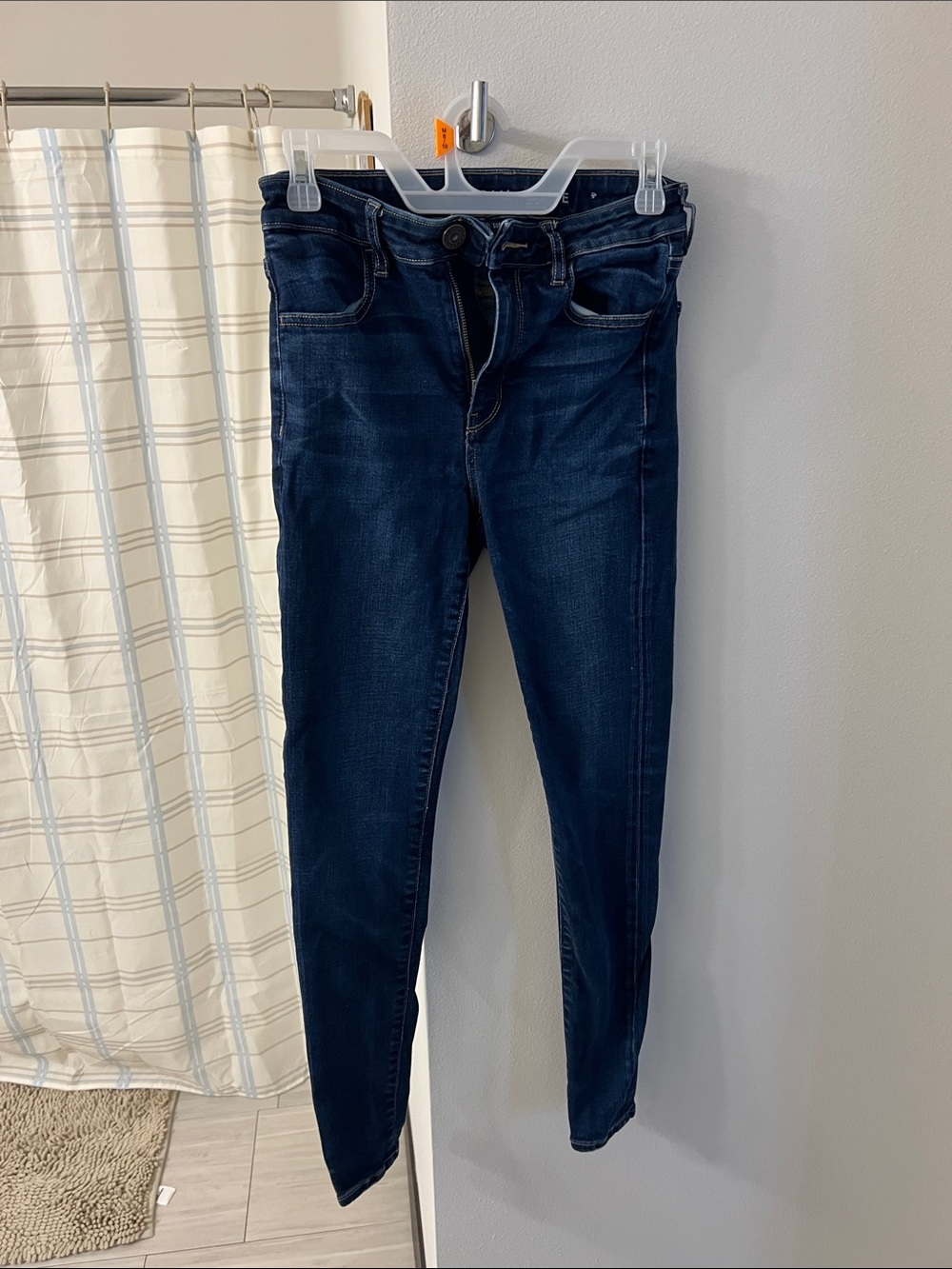 American Eagle Outfitters Dark Blue Skinny Jeans